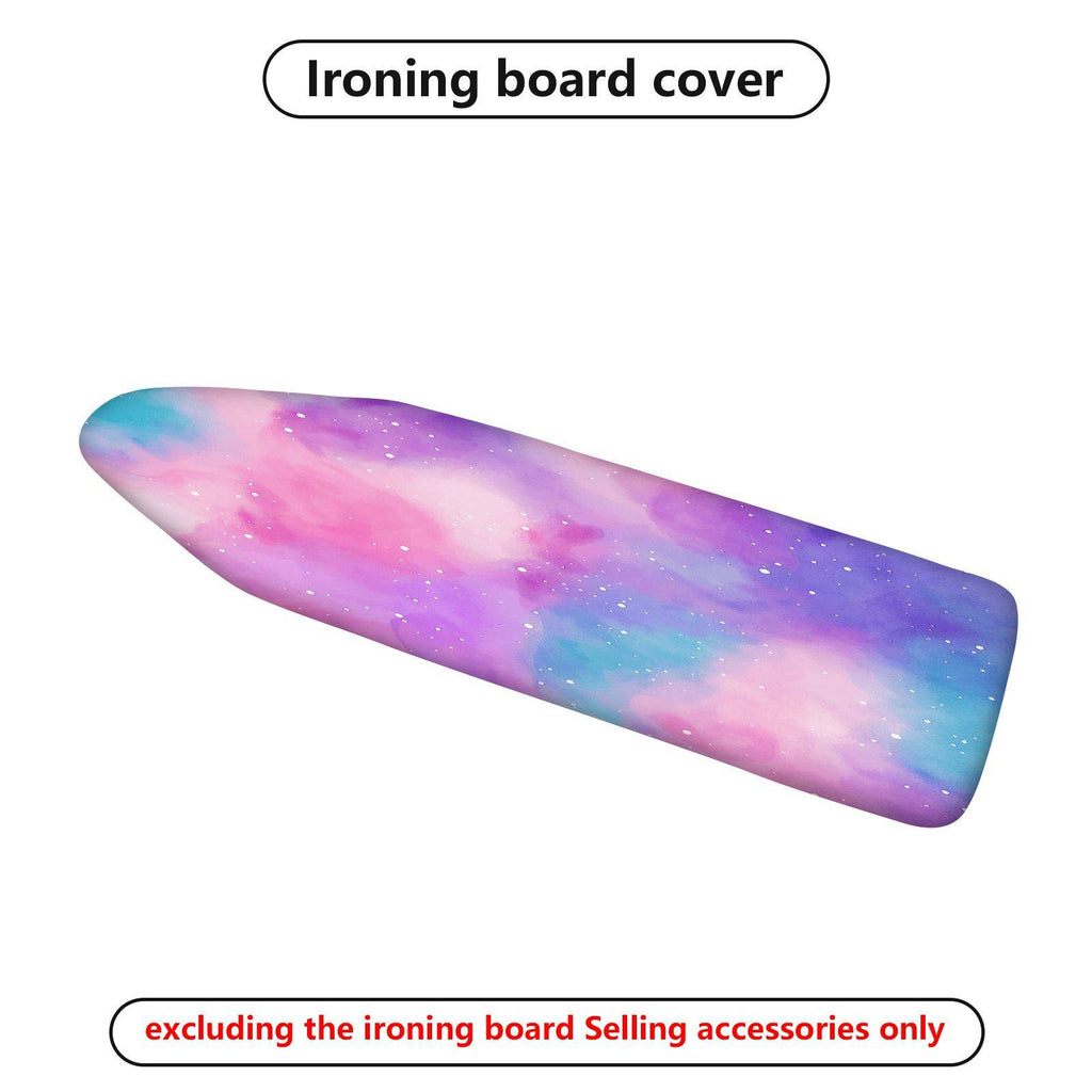 1-Piece Galaxy Purple Pink  Ironing Board Cover, Universal Size, Without Board