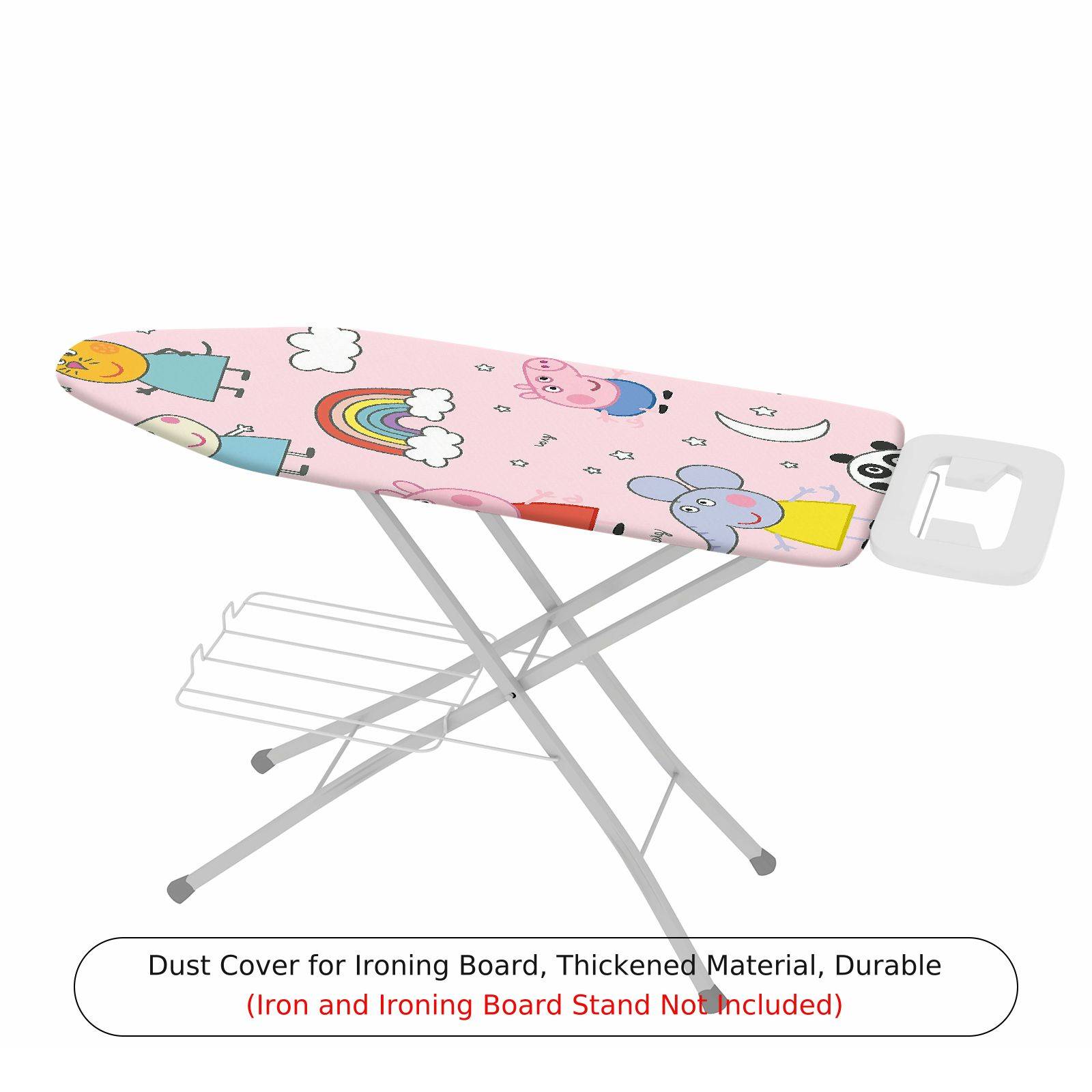 1-Piece Rainbow Animal  Ironing Board Cover, Universal Size, Without Board