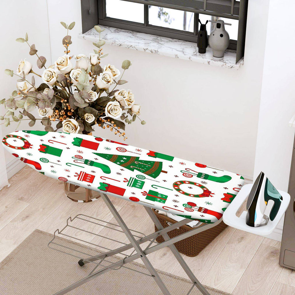 1-Piece Christmas Stockings Ornaments  Ironing Board Cover, Universal Size, Without Board