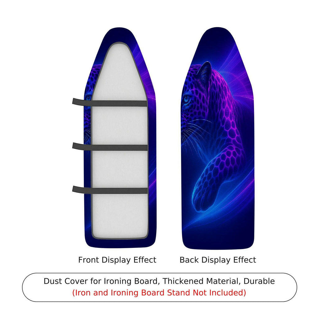 1-Piece Cosmic Ocean Creature Fantasy  Ironing Board Cover, Universal Size, Without Board