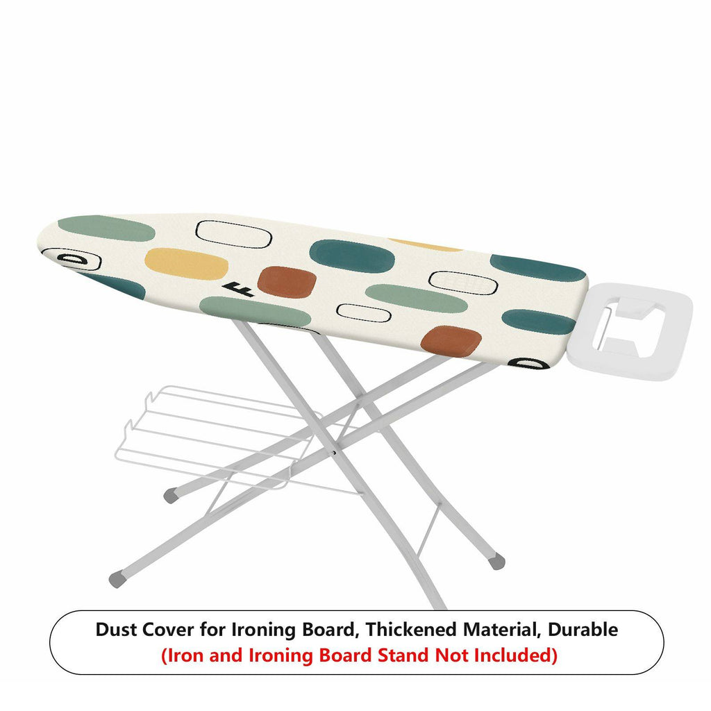 1-Piece Abstract Geometric Modern Style  Ironing Board Cover, Universal Size, Without Board