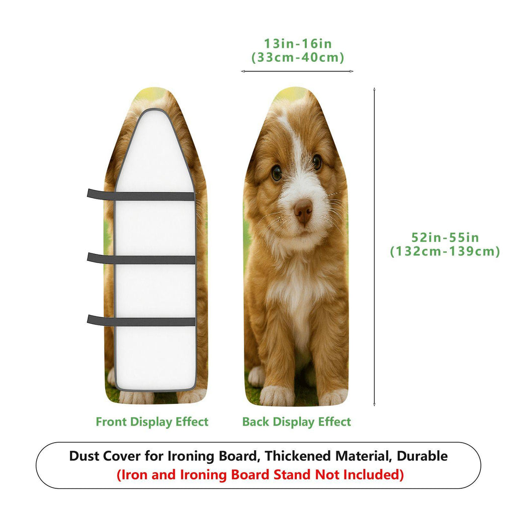 1-Piece Cute Puppy Dog Animal  Ironing Board Cover, Universal Size, Without Board
