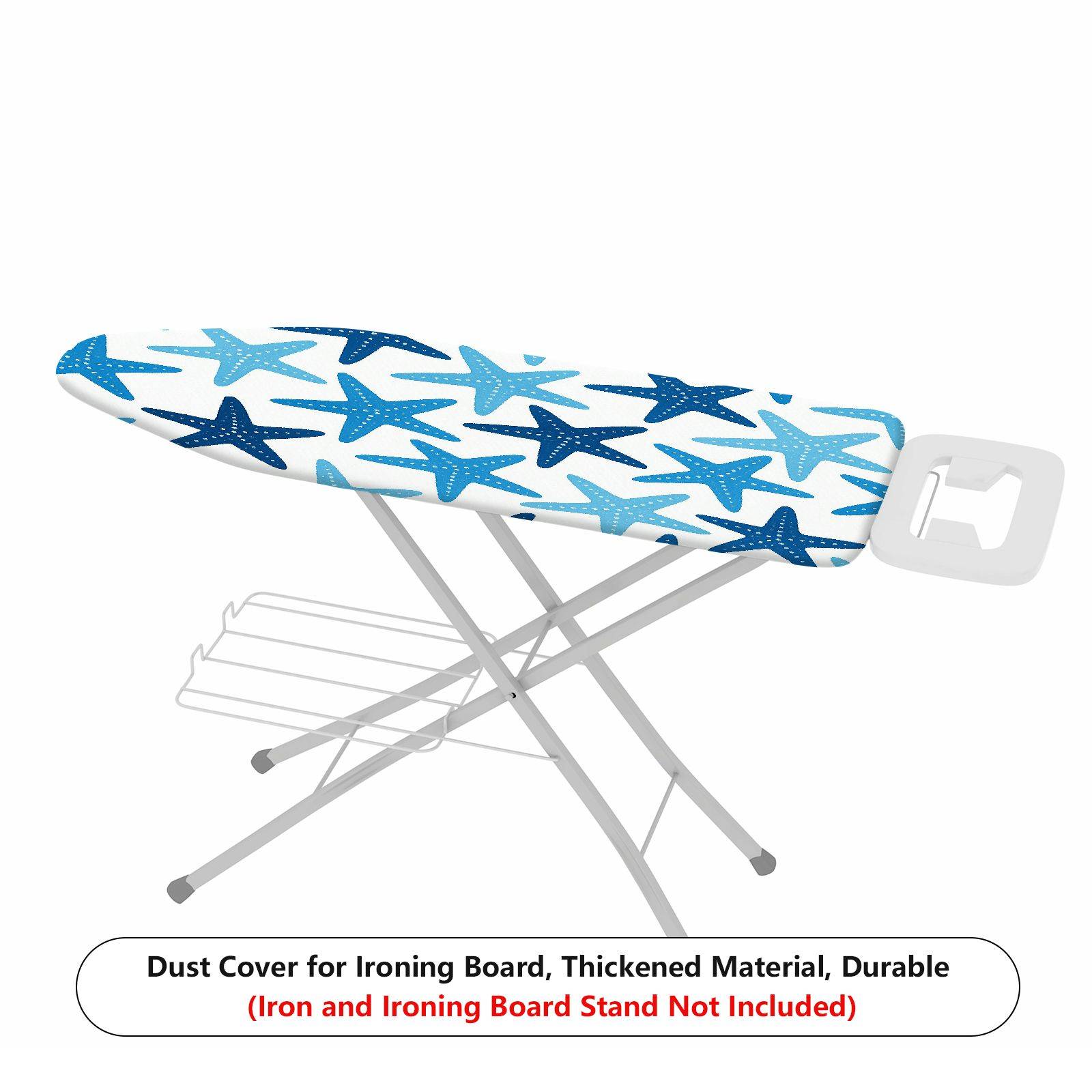 1-Piece Starfish Ocean Nautical  Ironing Board Cover, Universal Size, Without Board