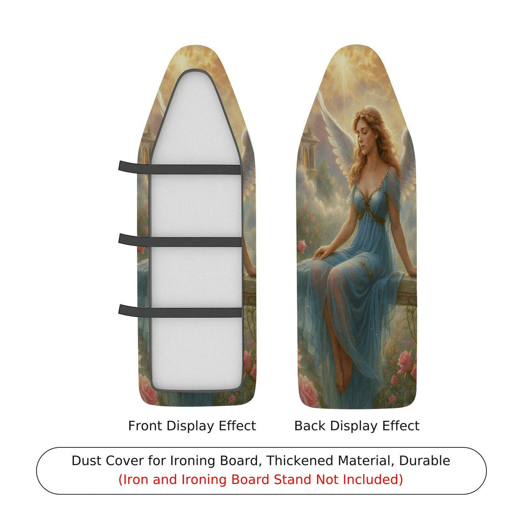 1-Piece Angelic Blooming Elegant  Ironing Board Cover, Universal Size, Without Board