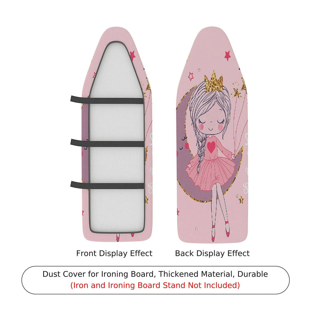 1-Piece Pink  Ironing Board Cover, Universal Size, Without Board
