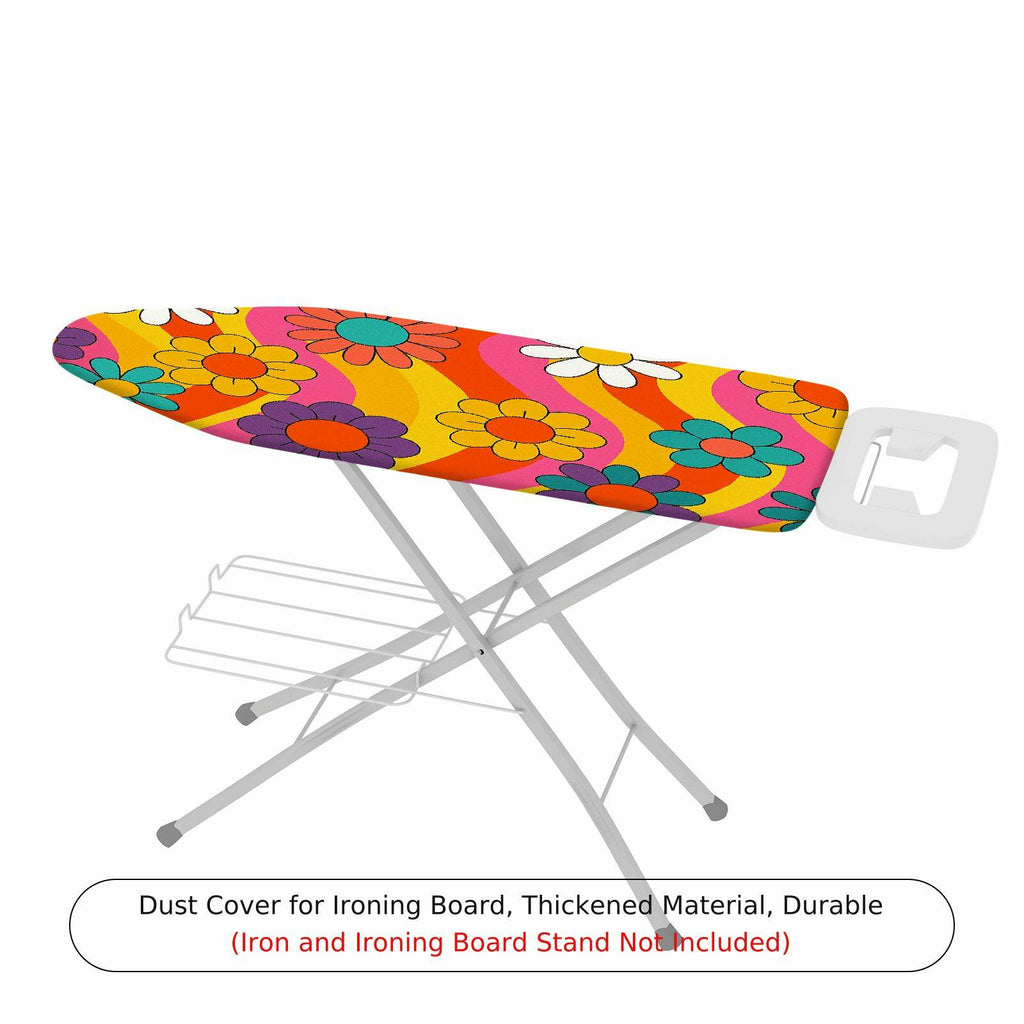 1-Piece Floral Colorful Retro  Ironing Board Cover, Universal Size, Without Board