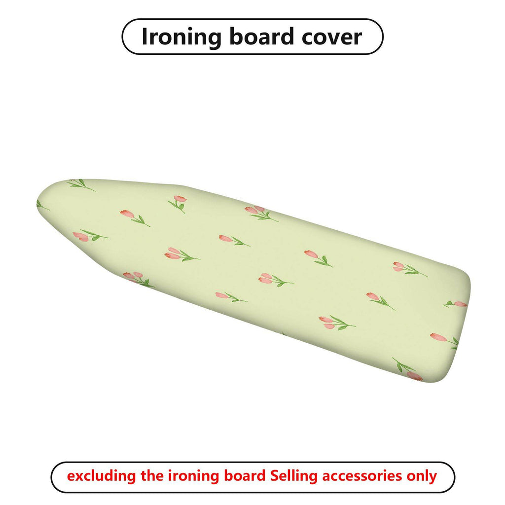 1-Piece Floral Pattern Pink Flowers Spring  Ironing Board Cover, Universal Size, Without Board